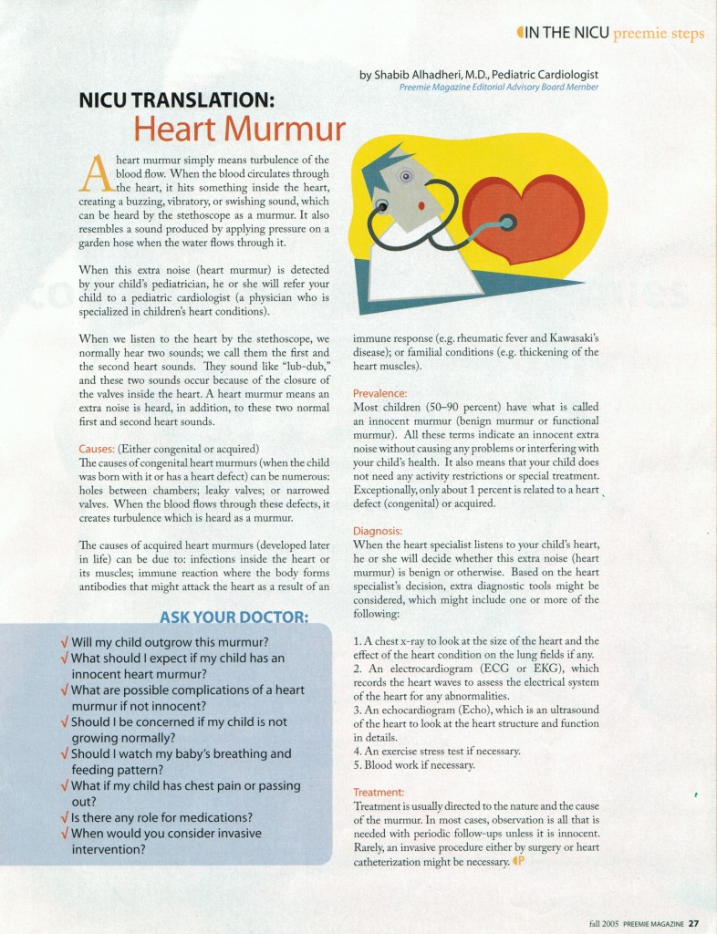 Heart Murmur