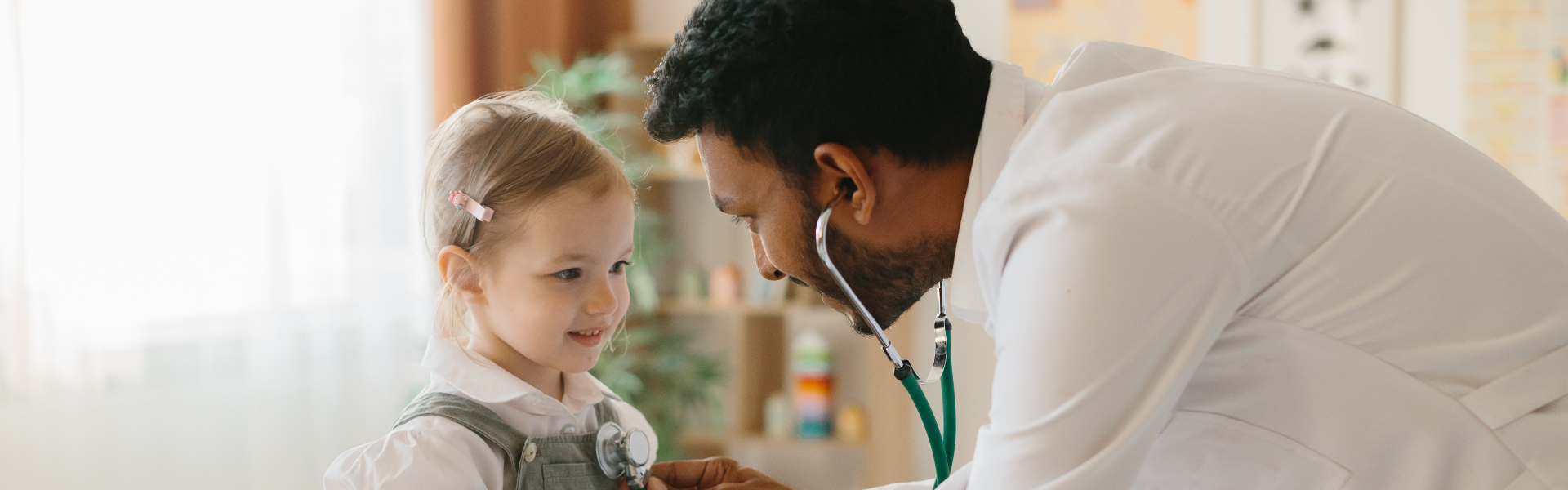 doctor with kid
