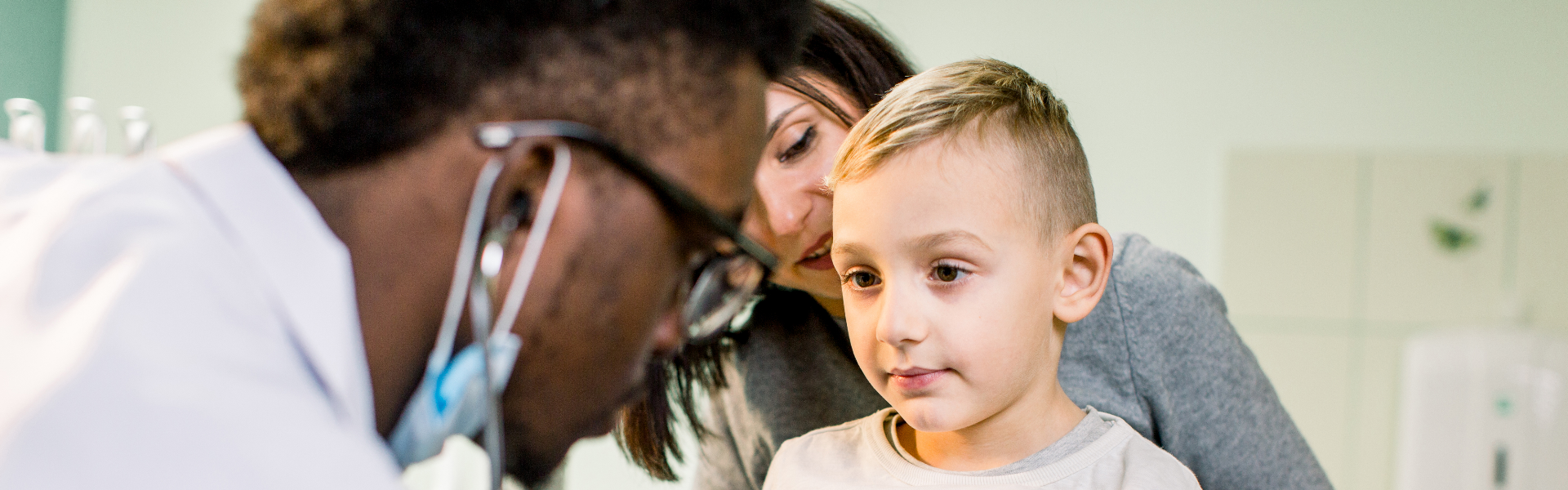 doctor with kid